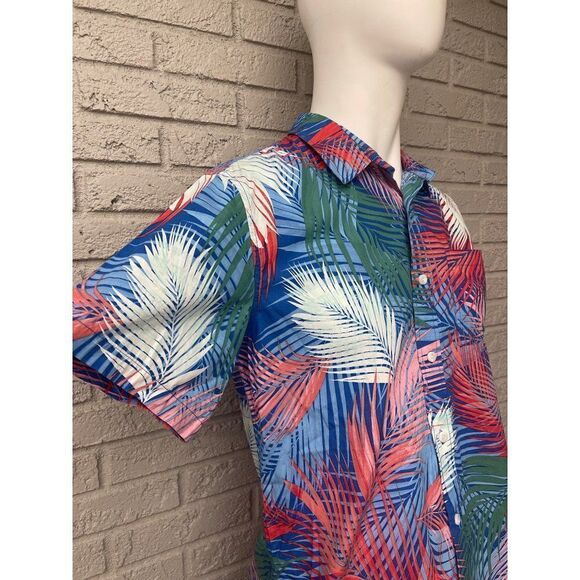 Pacsun Hawaiian Short Sleeve Shirt Size L NWT - Picture 3 of 7